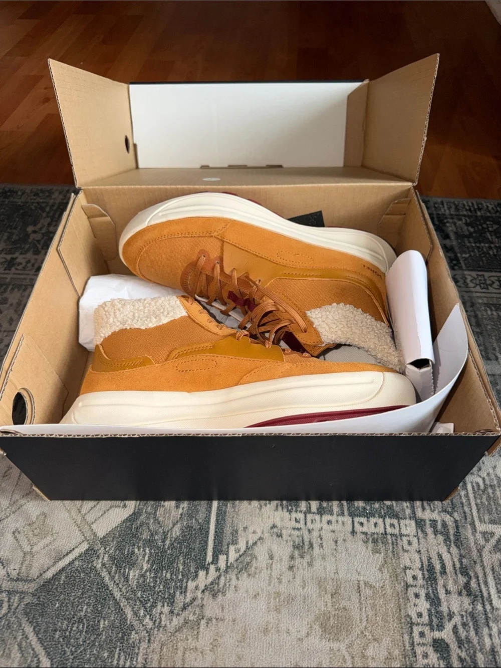 SOREL x CALIA Out N’ About™ 503 Mid Cozy - Canyon Gold, Bleached Ceramic size 10